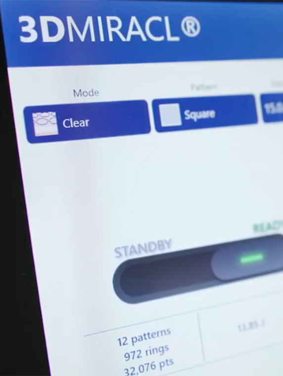 3DMiracl Machine Settings New 3DMIRACL® Machine Settings