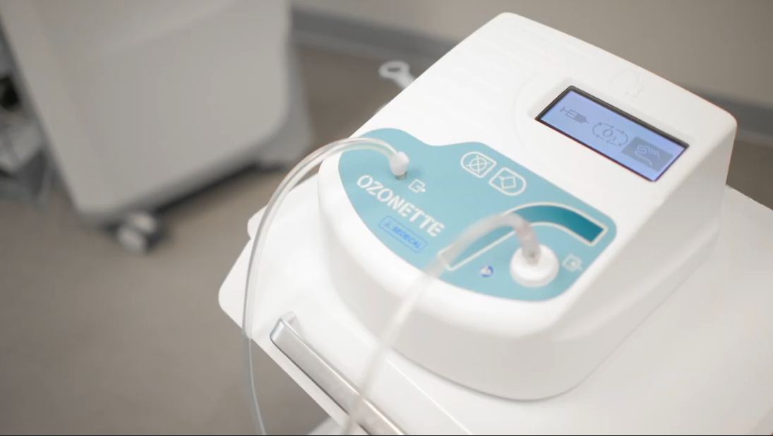 Ozonette machine Ozone therapy using the Ozonette machine